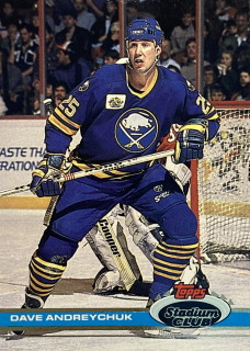 1991-92 Topps Stadium Club #093 Dave Andreychuk