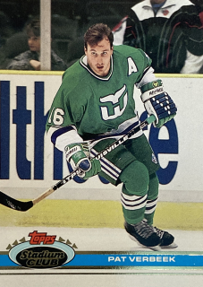 1991-92 Topps Stadium Club #102 Pat Verbeek