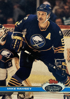 1991-92 Topps Stadium Club #135 Mike Ramsey