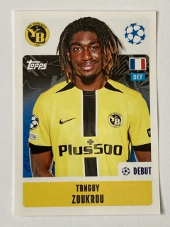 2024/25 Champions League Sticker #435 Tanguy Zoukrou
