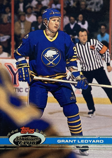 1991-92 Topps Stadium Club #169 Grant Ledyard