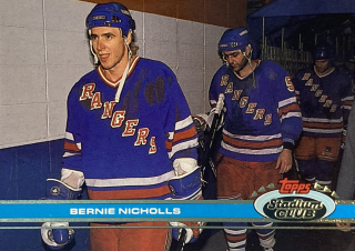 1991-92 Topps Stadium Club #245 Bernie Nicholls