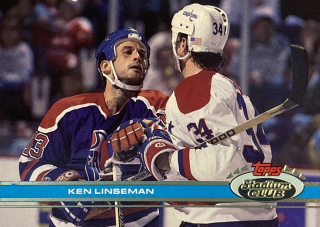 1991-92 Topps Stadium Club #295 Ken Linseman