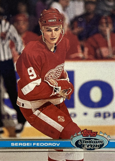 1991-92 Topps Stadium Club #316 Sergei Fedorov