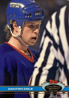 1991-92 Topps Stadium Club #342 Danton Cole
