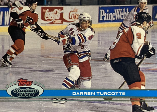 1991-92 Topps Stadium Club #346 Darren Turcotte