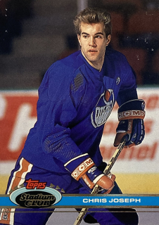 1991-92 Topps Stadium Club #362 Chris Joseph