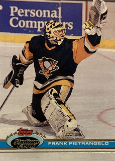 1991-92 Topps Stadium Club #364 Frank Pietrangelo