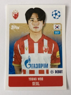 2024/25 Champions League Sticker #459 Young Woo Seol