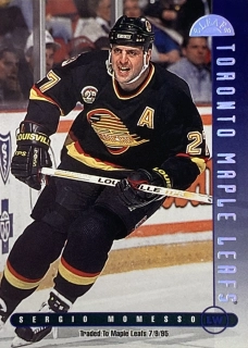 1995–96 Leaf #058 Sergio Momesso