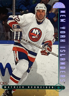 1995–96 Leaf #067 Mathieu Schneider