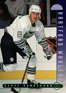 1995–96 Leaf #088 Geoff Sanderson