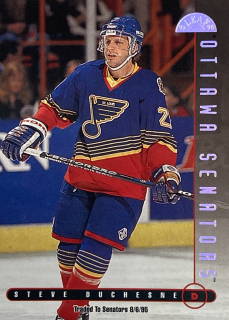 1995–96 Leaf #143 Steve Duchesne