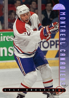 1995–96 Leaf #195 Lyle Odelein