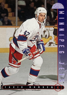 1995–96 Leaf #214 Tavis Hansen