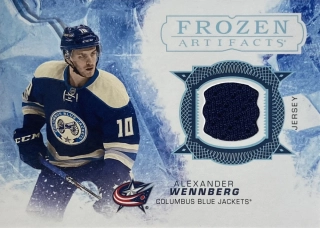 2017-18 Artifacts #FA-AW Alexander Wennberg - FROZEN JERSEY