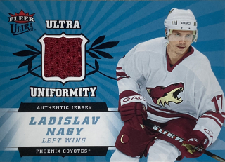 2006-07 Flair Ultra #U-LN Ladislav Nagy - UNIFORMITY AUTHENTIC JERSEY