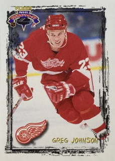 1996-97 Fleer NHL Picks #100 Greg Johnson