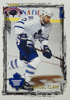 1996-97 Fleer NHL Picks #130 Wendel Clark