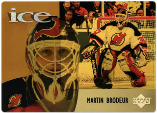 1997-98 UD Ice #McD 17 Martin Brodeur - ICE
