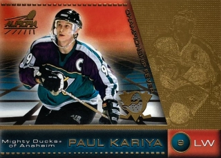 1998-99 Aurora #01 Paul Kariya - CHAMPIONSHIP FEVER