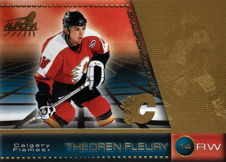 1998-99 Aurora #08 Theoren Fleury - CHAMPIONSHIP FEVER