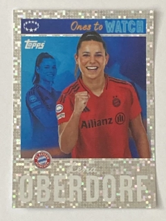 2024/25 Champions League Sticker #507 Lena Oberdorf - ONES TO WATCH