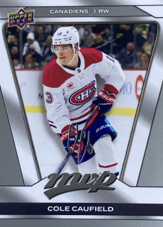 2025-26 MVP #193 Cole Caufield - SILVER SCRIPT