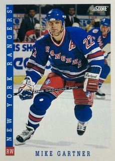 1993-94 Score American #002 Mike Gartner