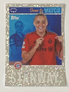 2024/25 Champions League Sticker #515 Georgia Stanway - ONES TO WATCH