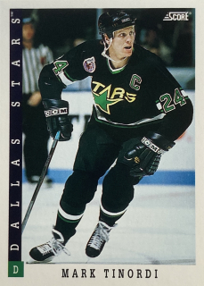 1993-94 Score American #053 Mark Tinordi