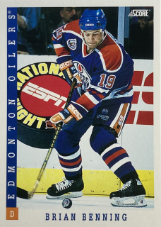 1993-94 Score American #064 Brian Benning