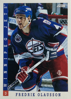 1993-94 Score American #079 Fredrik Olausson
