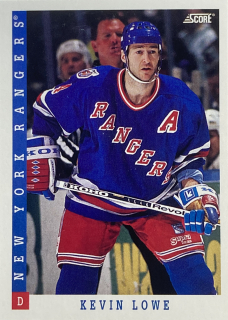 1993-94 Score American #112 Kevin Lowe