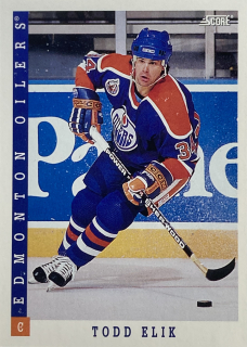 1993-94 Score American #185 Todd Elik