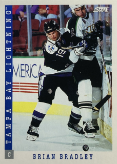 1993-94 Score American #230 Brian Bradley