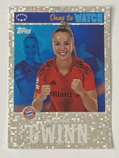 2024/25 Champions League Sticker #519 Giula Gwinn - ONES TO WATCH