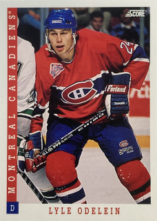 1993-94 Score American #283 Lyle Odelein