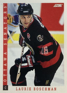 1993-94 Score American #289 Laurie Boschman