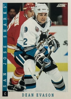 1993-94 Score American #353 Dean Evason