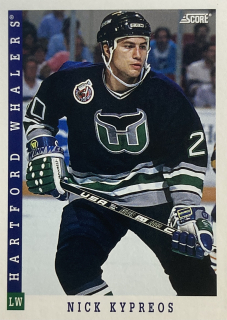 1993-94 Score American #404 Nick Kypreos