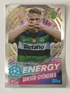 2024/25 Champions League Sticker #528 Viktor Gyökeres - ENERGY
