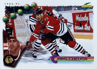 1994–95 Score American #189 Chris Chelios