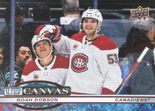 2025-26 UD Extended #C-337 Noah Dobson - UD CANVAS