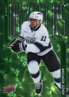 2025-26 UD Extended #DZ-116 Anze Kopitar - DAZZLERS GREEN