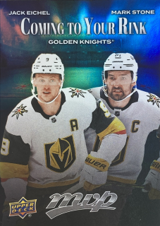 2025-26 MVP #CR-30 Jack Eichel / Mark Stone - COMING TO YOUR RINK