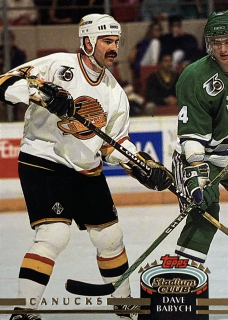 1992-93 Topps Stadium Club #120 Dave Babych