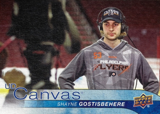 2016-17 Series One #C063 Shayne Gostisbehere - UD CANVAS