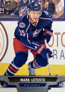 2013-14 UD Series One #098 Mark Letestu