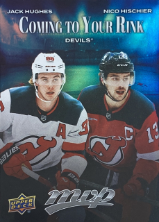 2025-26 MVP #CR-17 Jack Hughes / Nico Hischier - COMING TO YOUR RINK